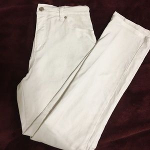 White jeans
